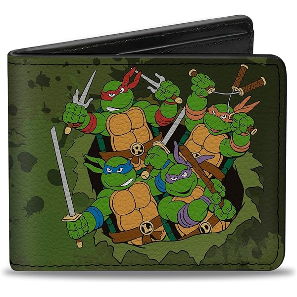Amazon.com: Teenage Mutant Ninja Turtles Men's Buckle-Down PU